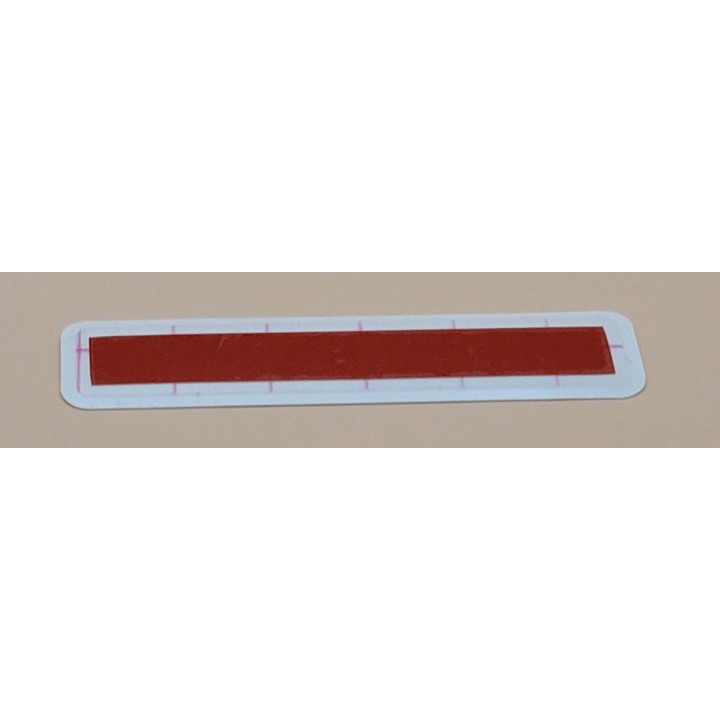 Helmkennzeichnung/Feuerwehrhelmaufkleber - Gruppenführer (2 St. - Reflexrot)