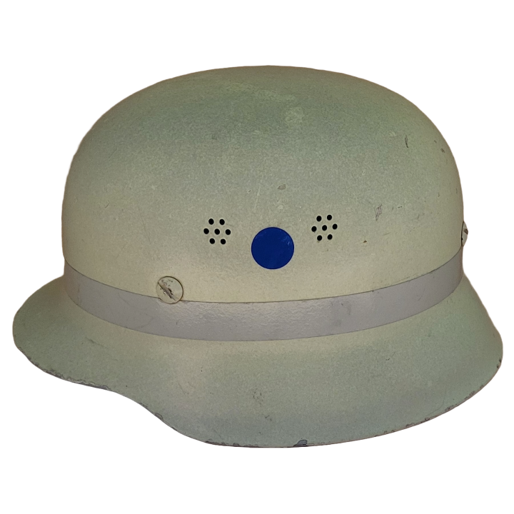 Helmkennzeichnung/Helmaufkleber - Sanitäter Punkt (2 St. - Refelexblau)