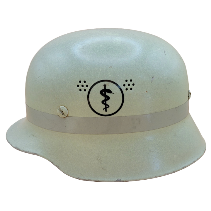 Feuerwehr Helmkennzeichnung/Helmaufkleber - Äskulapstab (Sanitätsdienst) (2 St., 3 Farben)