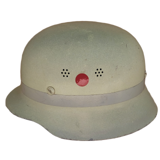 Helmkennzeichnung/Helmaufkleber - Atemschutz Punkt (2 St. - Reflexrot)